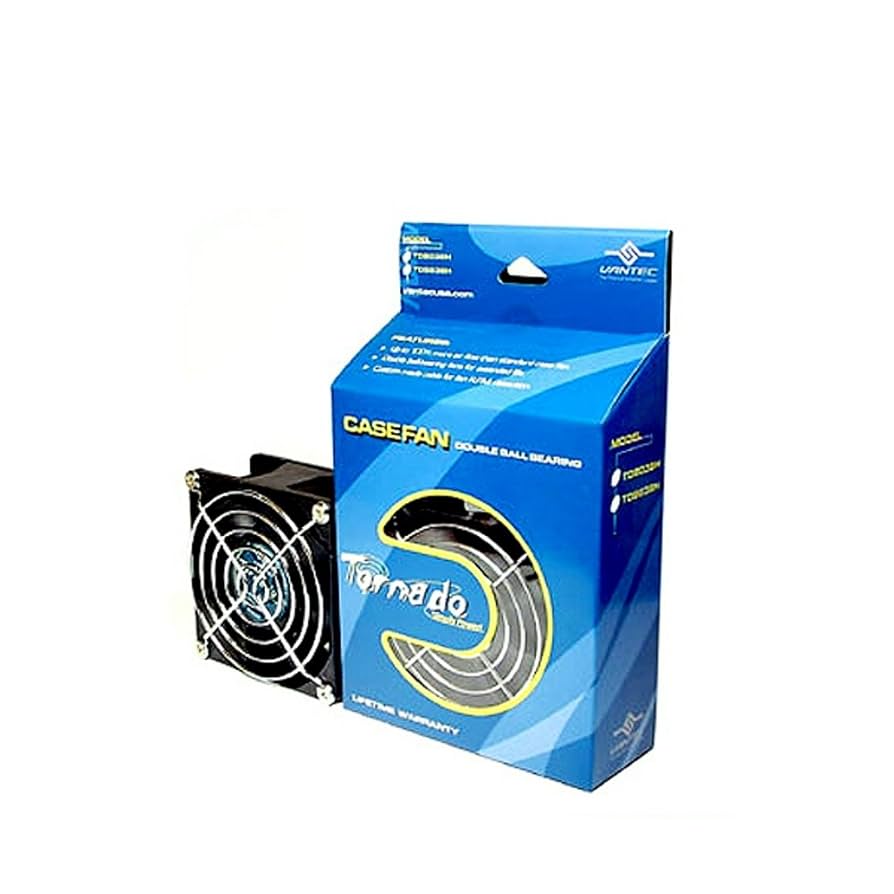 Amazon.com: Vantec Tornado TD8038H 80x80x38mm Double Ball